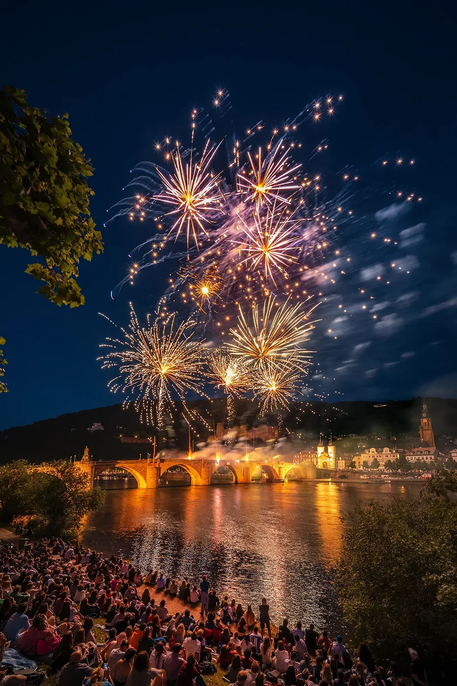 Heidelberger Schlossbeleuchtung Bilder 2022